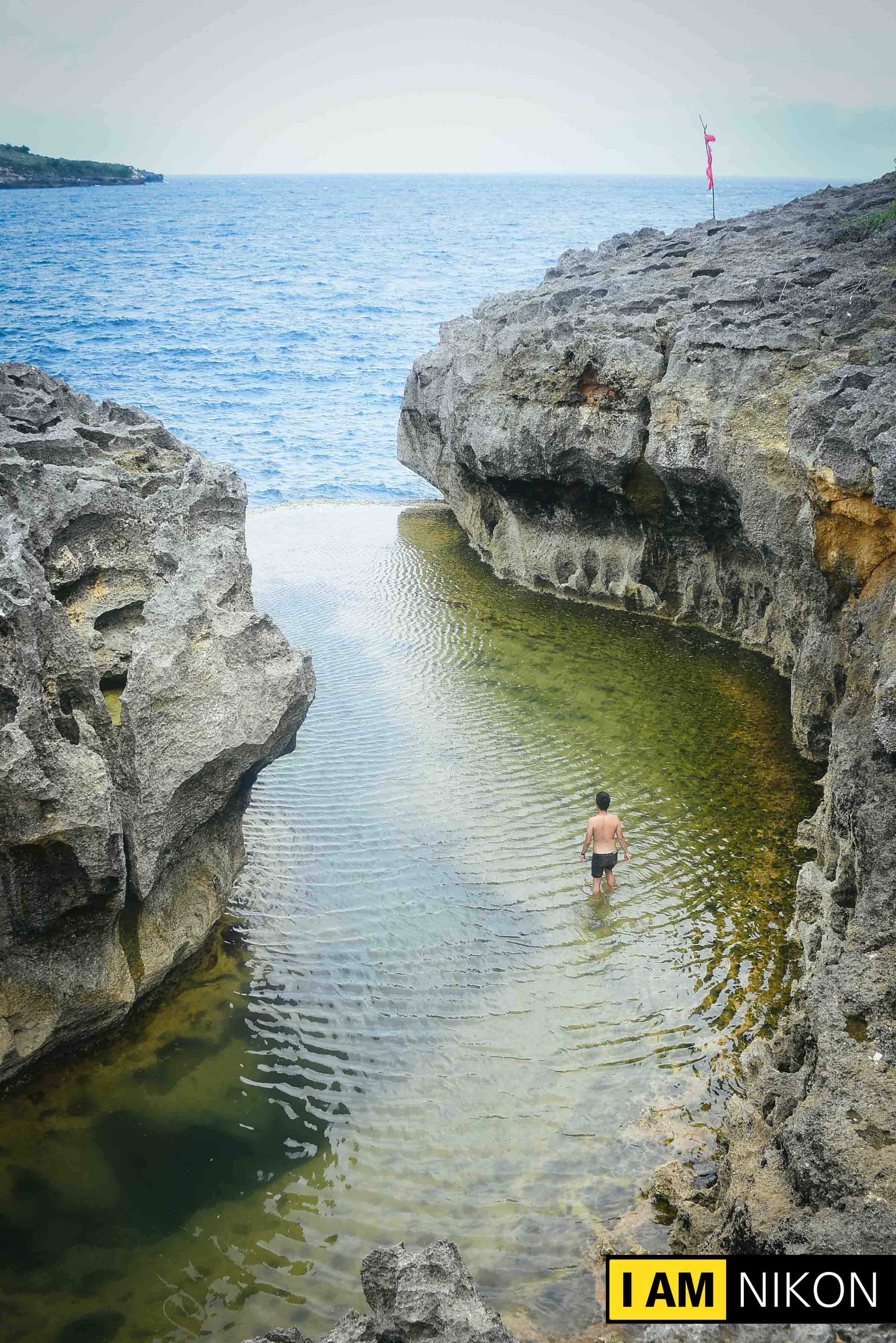 SURREAL Landscape in Nusa Islands, Indonesia.