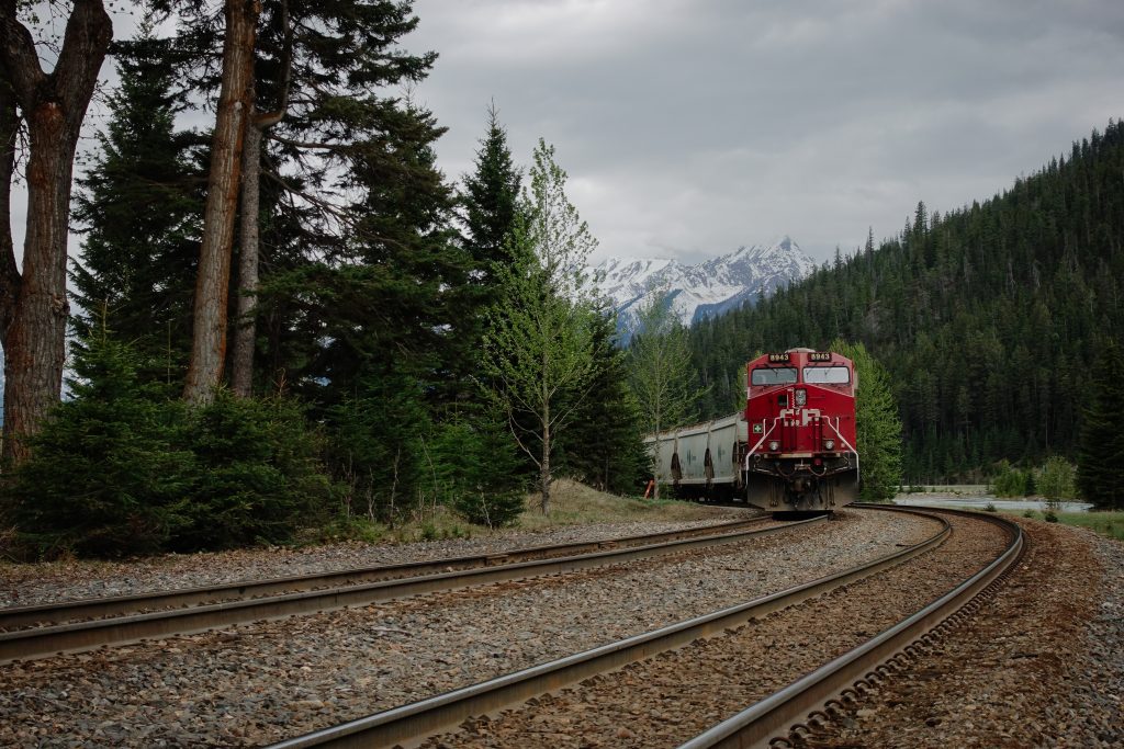 en route Canadian Rockies!