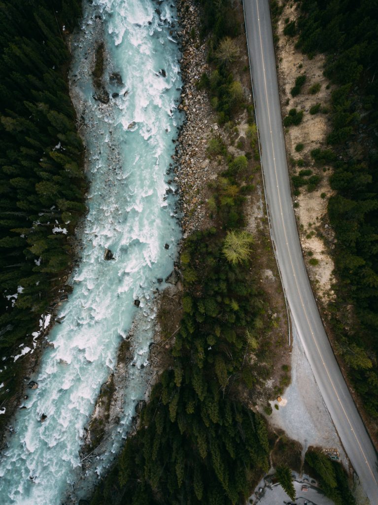 en route Canadian Rockies!