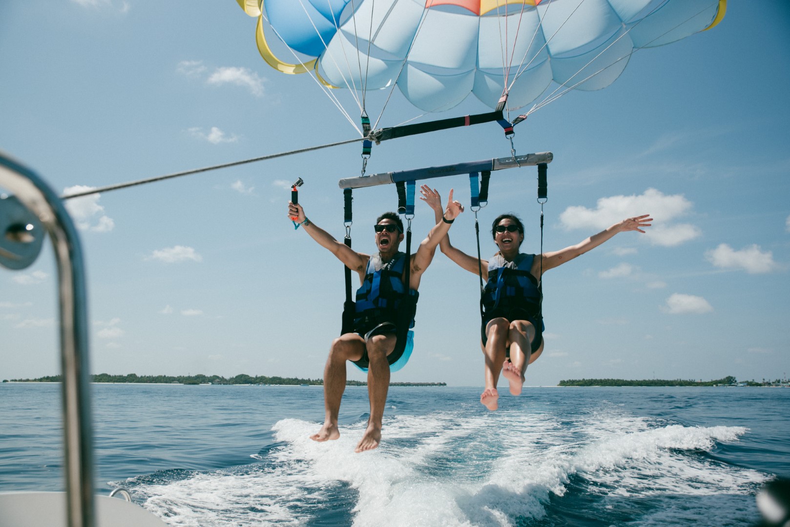 Full day of fun in The Maldives