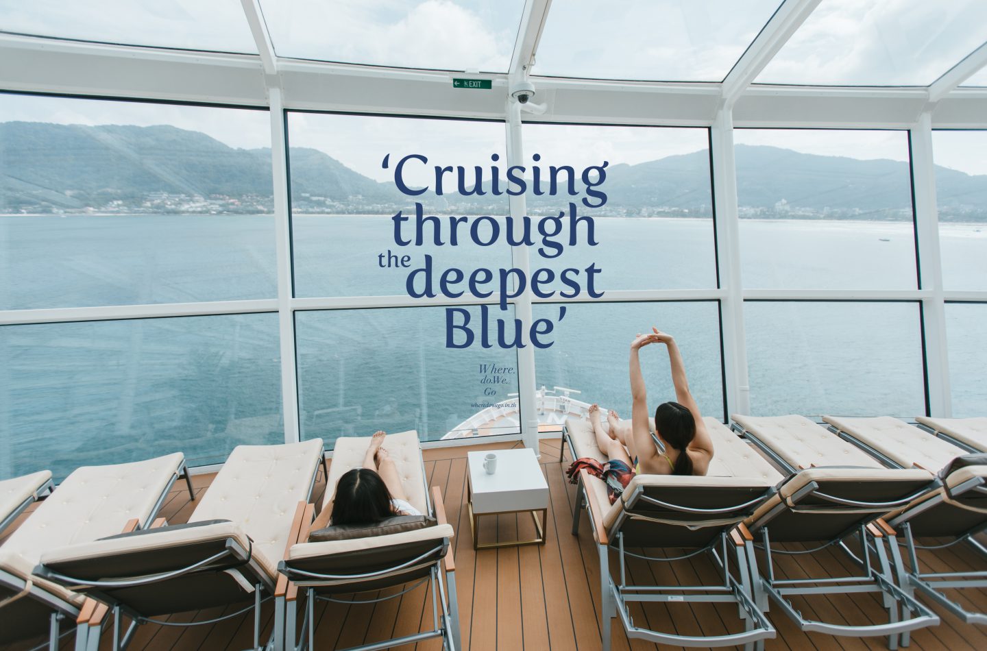 Cruising Through the Deepest Blue.