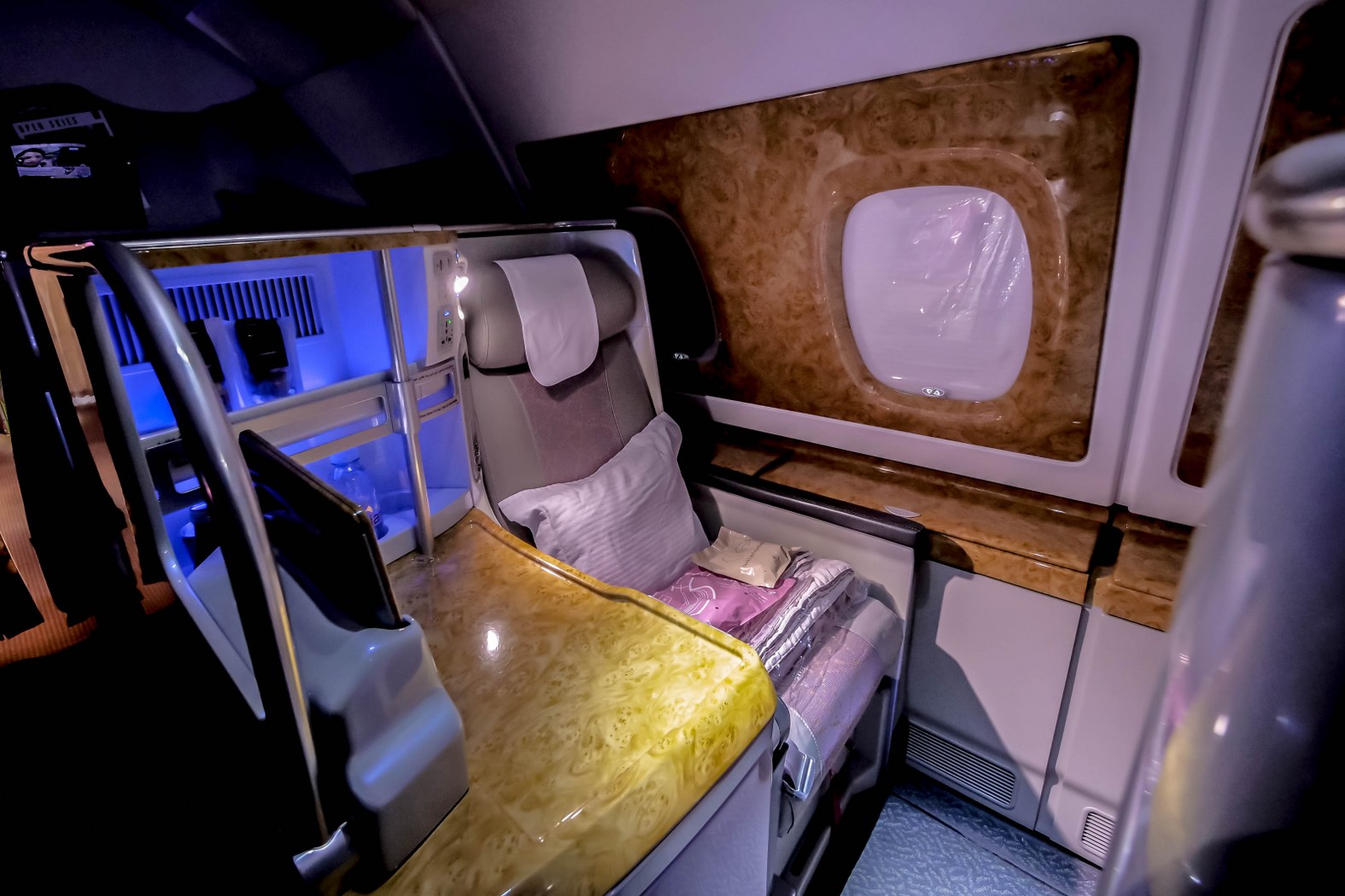 The Business of Living : Emirates A380 Business Class Review.