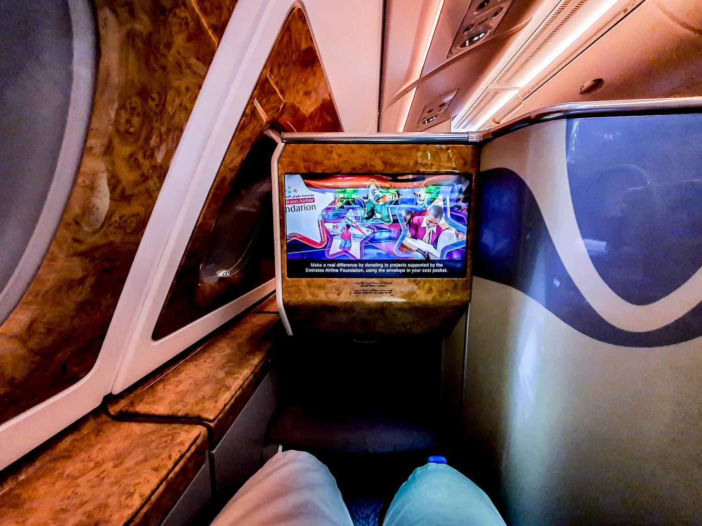 The Business of Living : Emirates A380 Business Class Review.