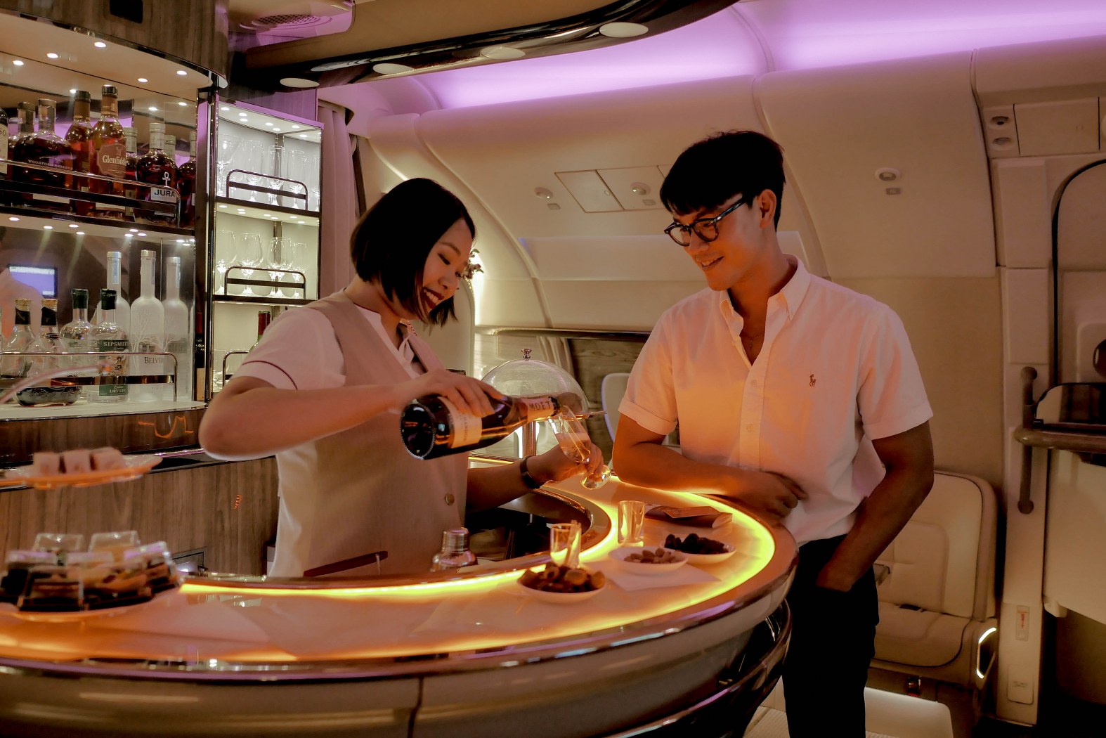 The Business of Living : Emirates A380 Business Class Review.