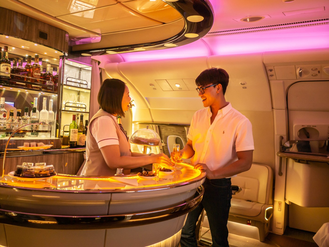 The Business of Living : Emirates A380 Business Class Review.