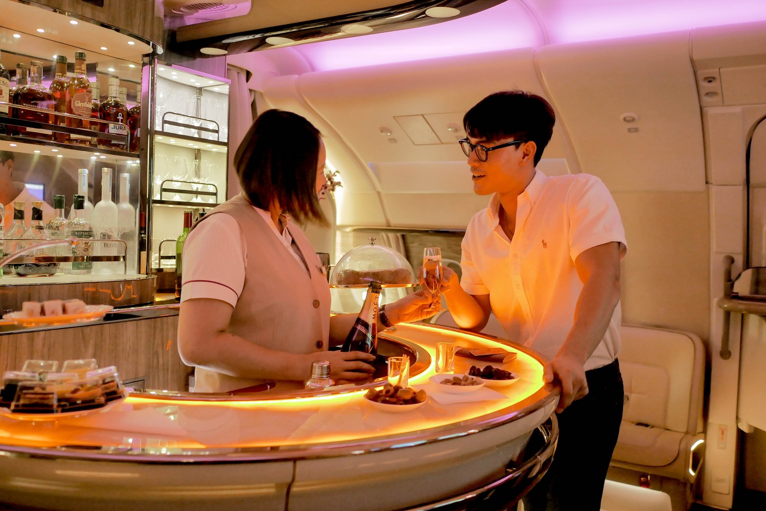 The Business of Living : Emirates A380 Business Class Review.