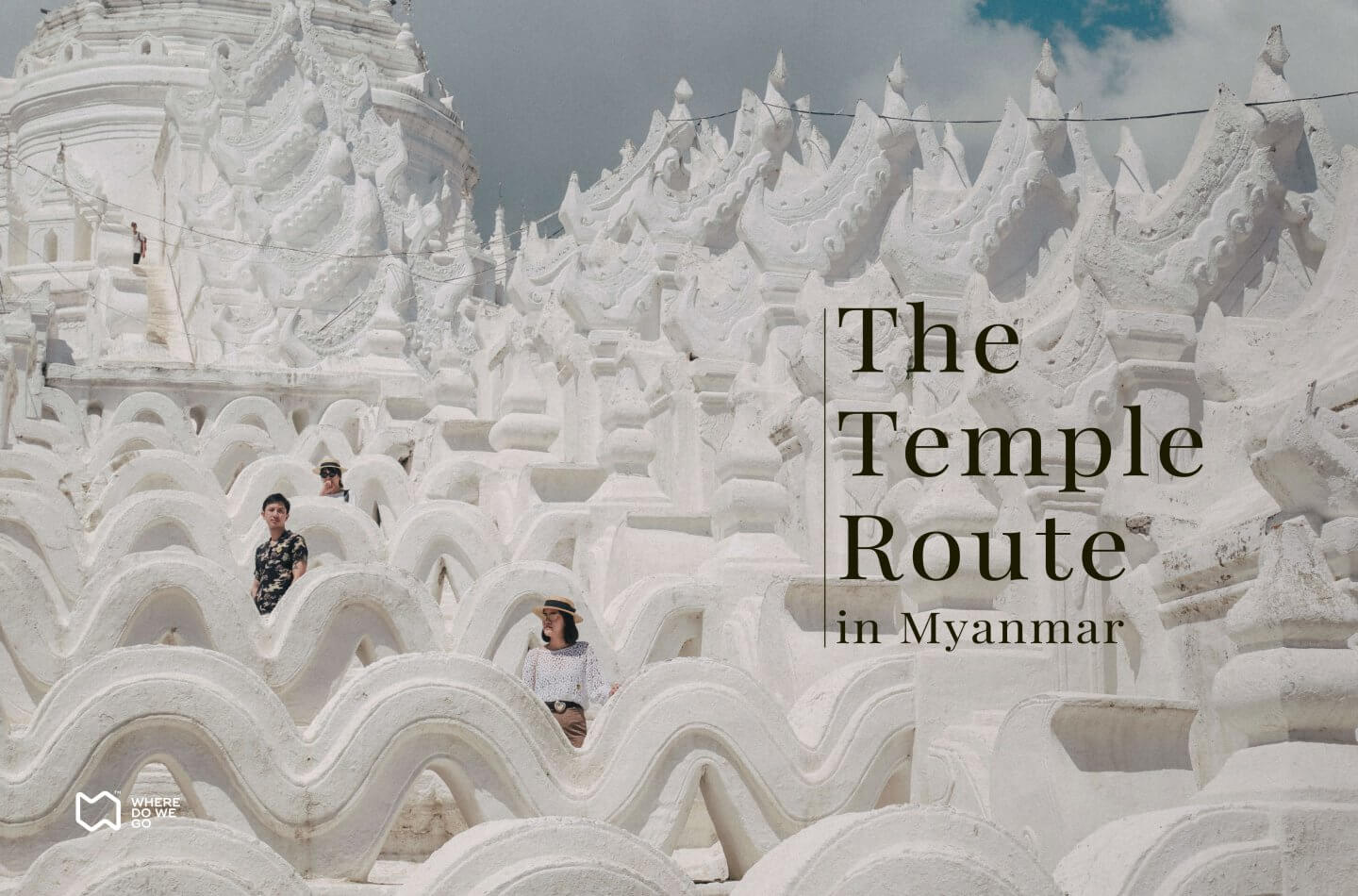 The Temple route in Myanmar