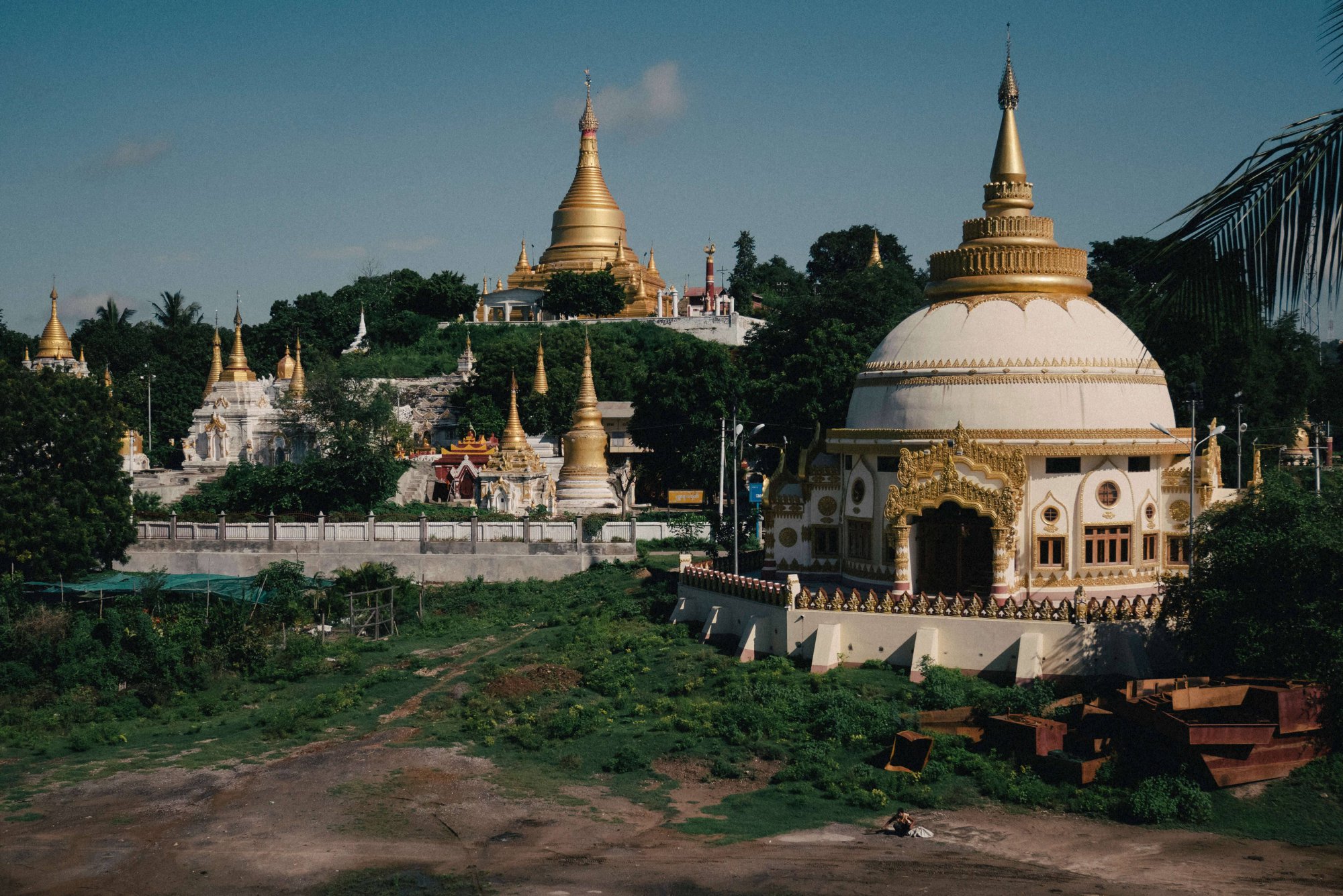 The Temple route in Myanmar