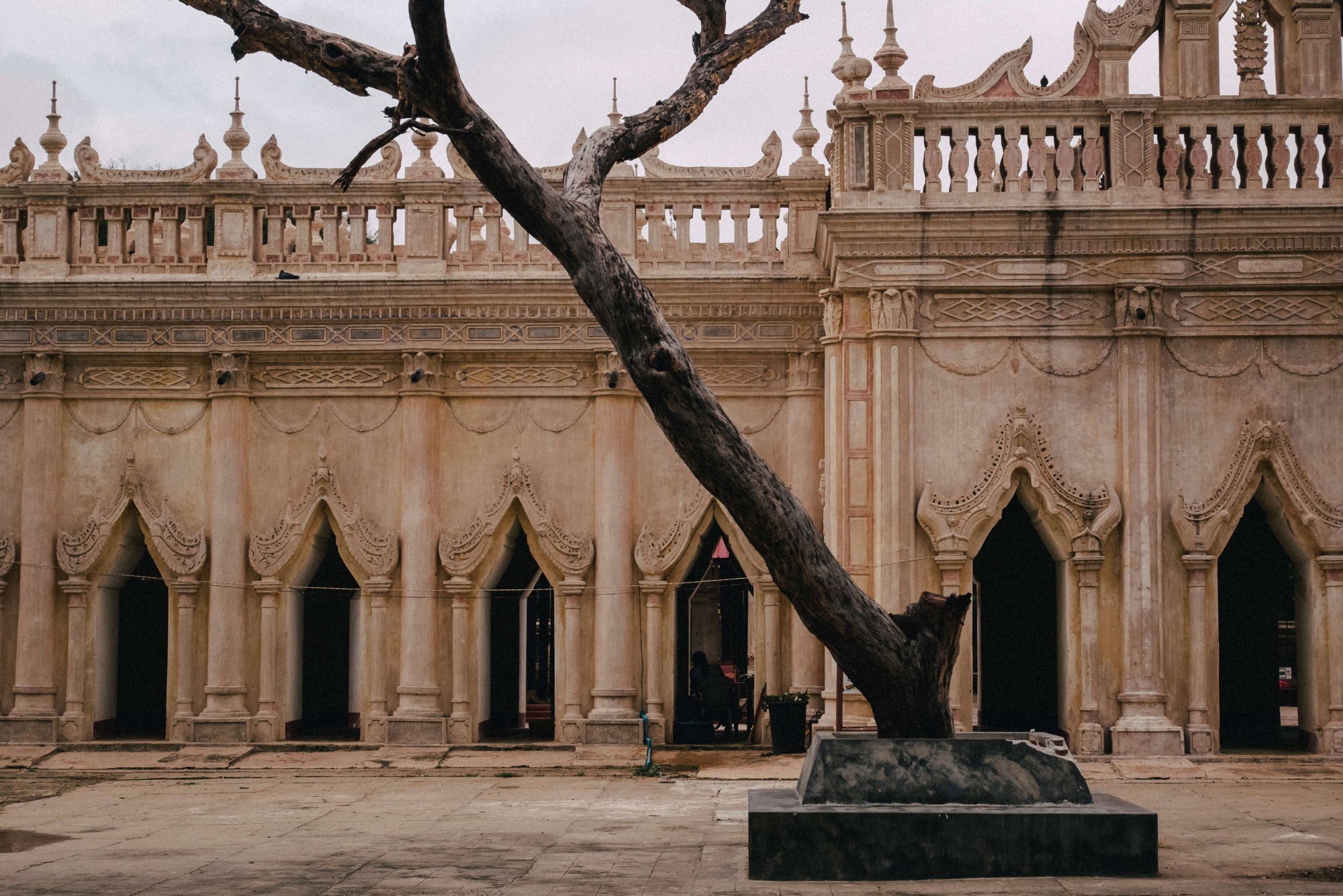 The Temple route in Myanmar