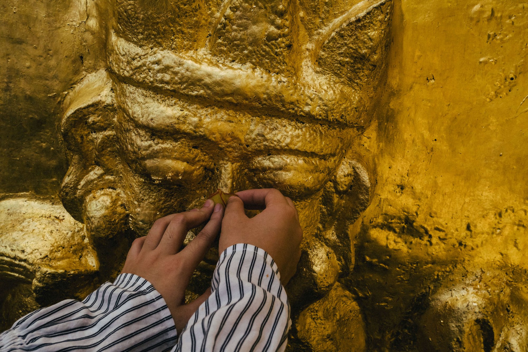 The Temple route in Myanmar