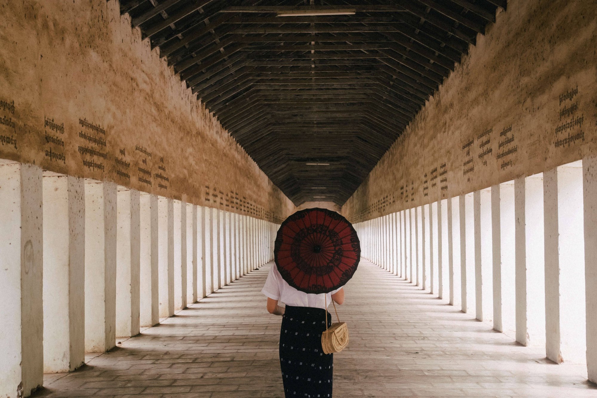 The Temple route in Myanmar