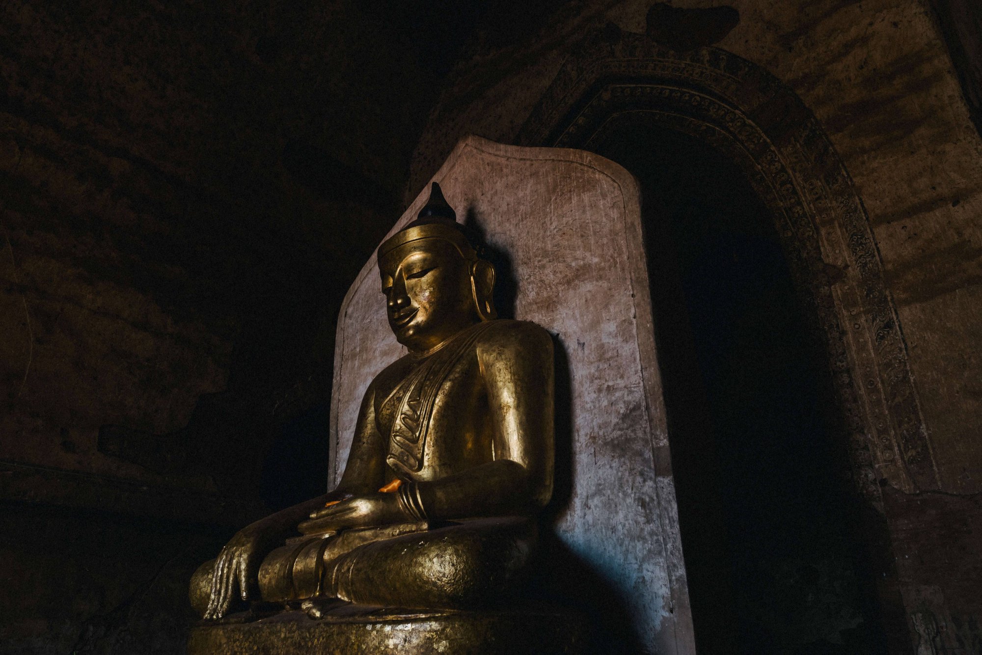 The Temple route in Myanmar