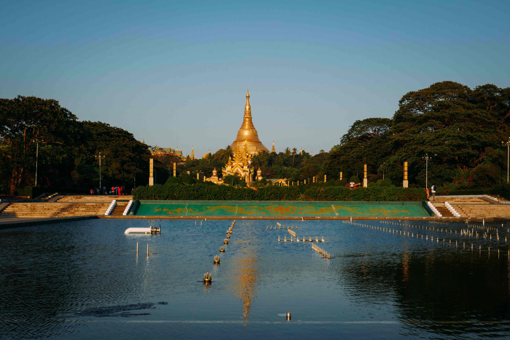 The Temple route in Myanmar