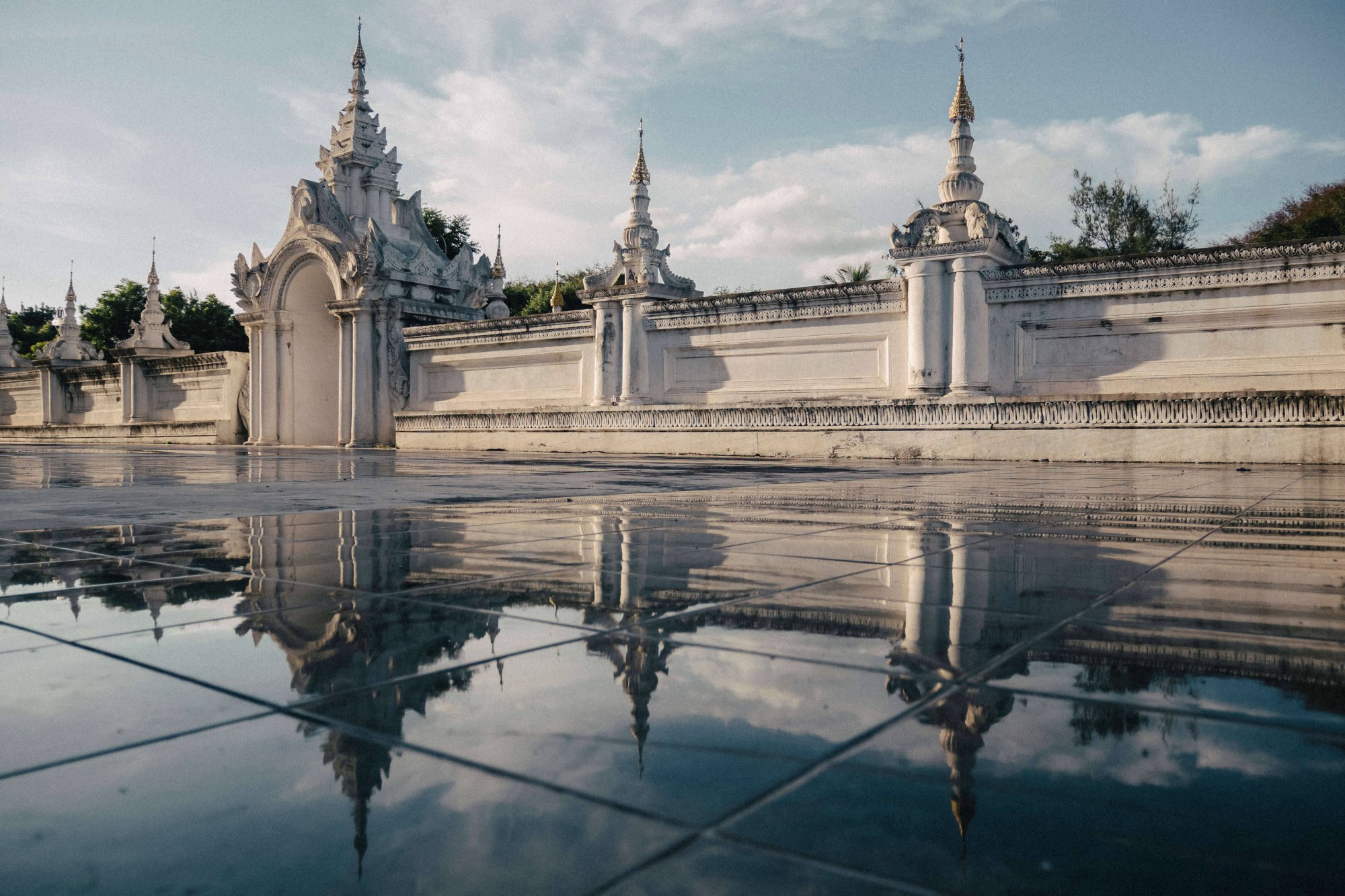 The Temple route in Myanmar