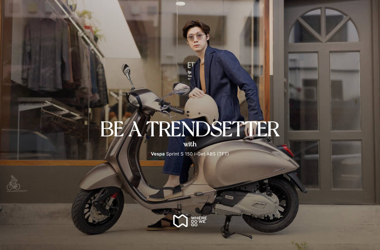 ‘Be a Trendsetter’ with Vespa Sprint S 150 i-Get ABS (TFT)