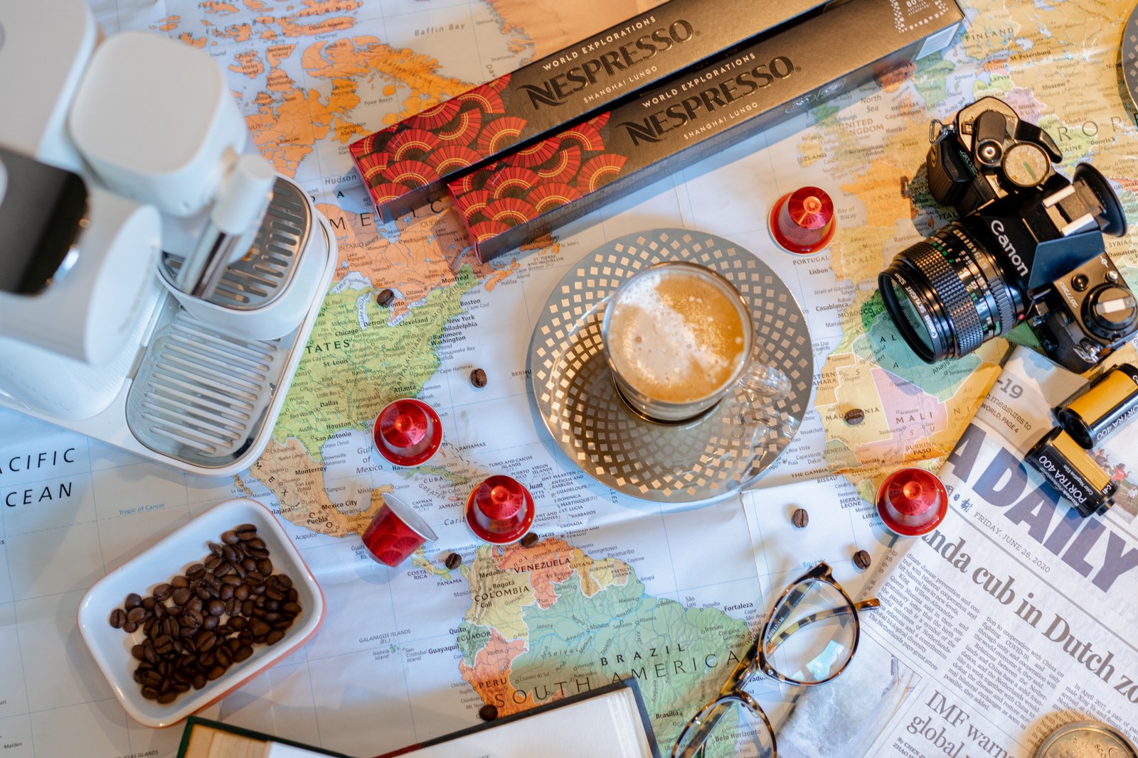 World Explorations with NESPRESSO