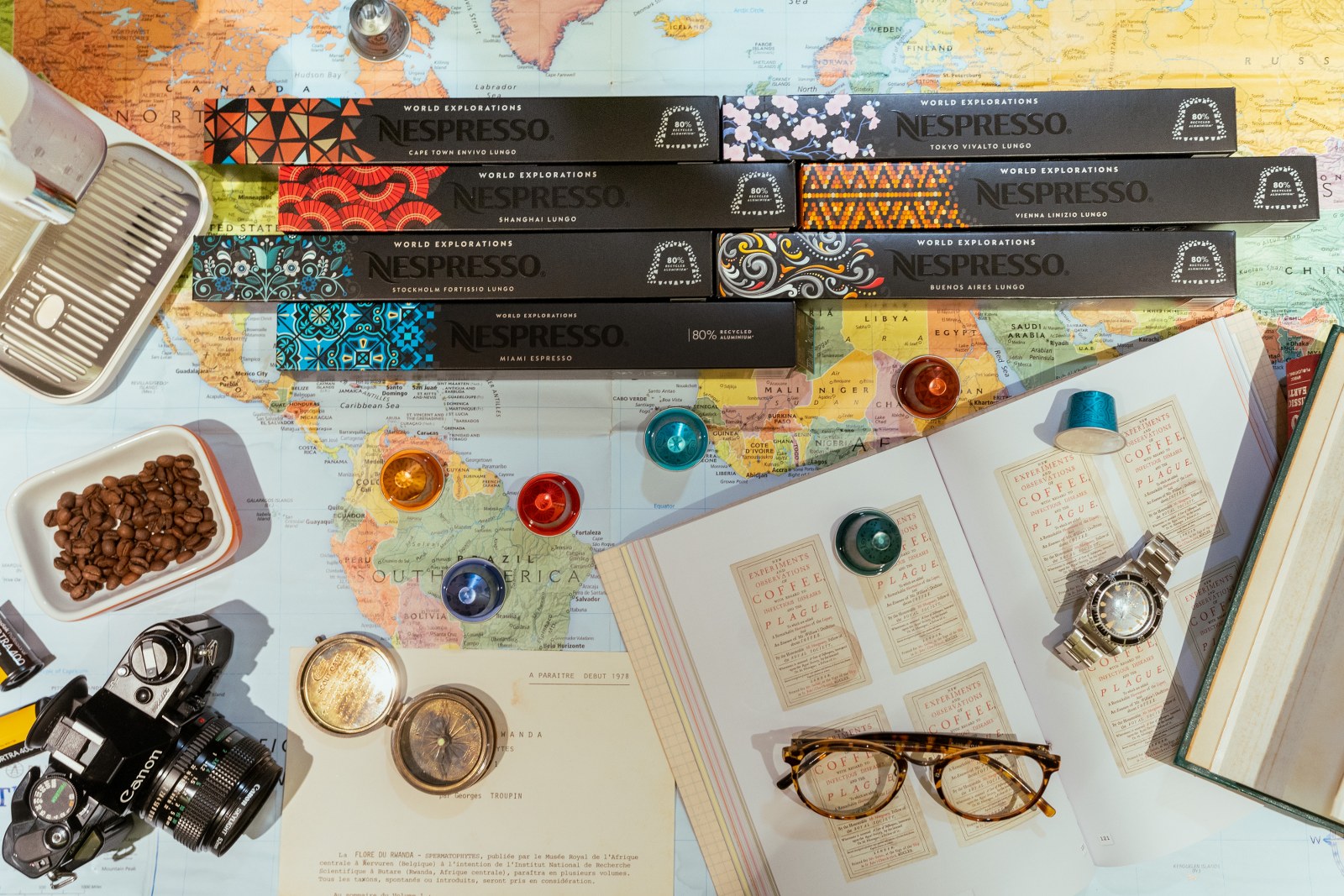 World Explorations with NESPRESSO